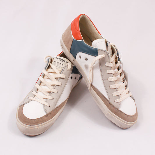 Philippe Model - PRSX Low Man, Blanc Orange