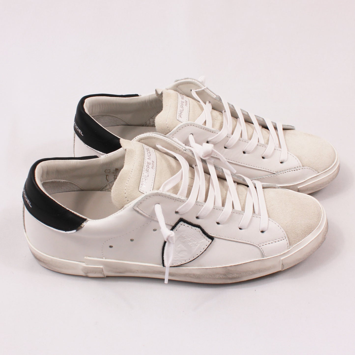 Philippe Model - PRSX Low Man, Blanc Noir
