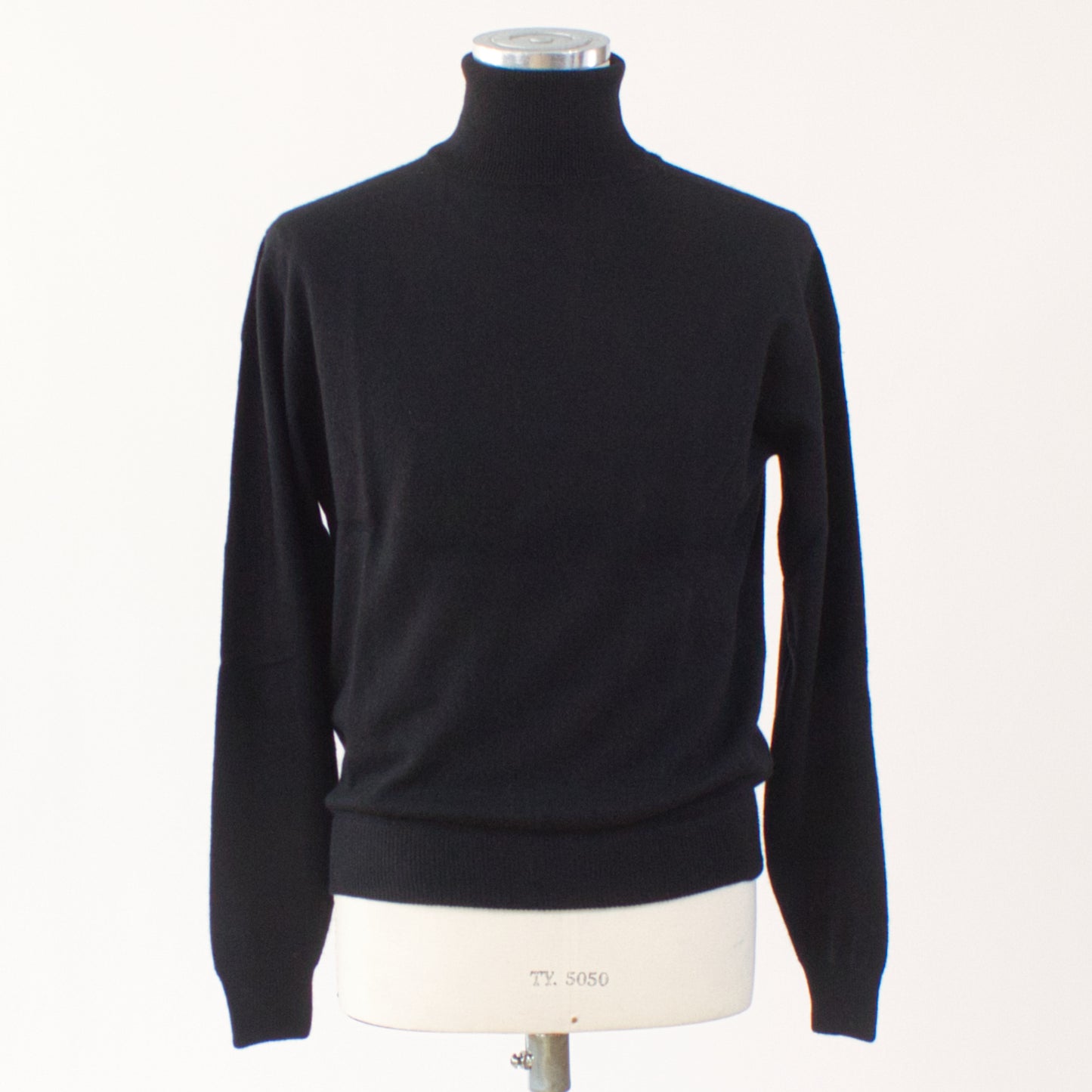 Brilliant Cashmere Polotröja, Svart