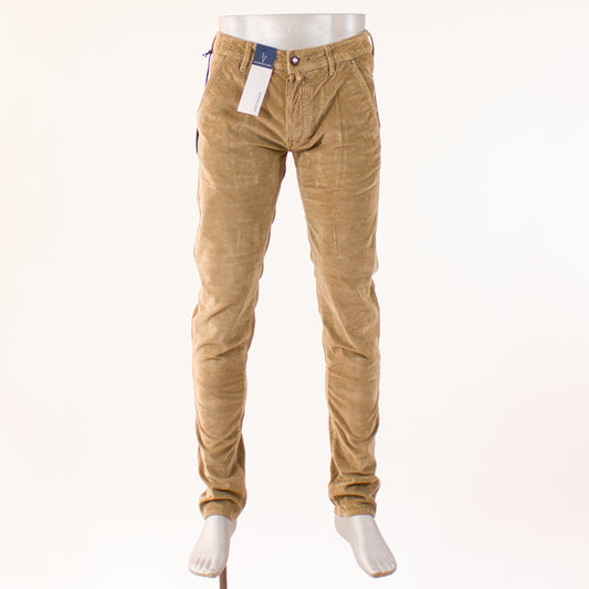 HandPicked 5-ficka Manchester, Mörkbeige