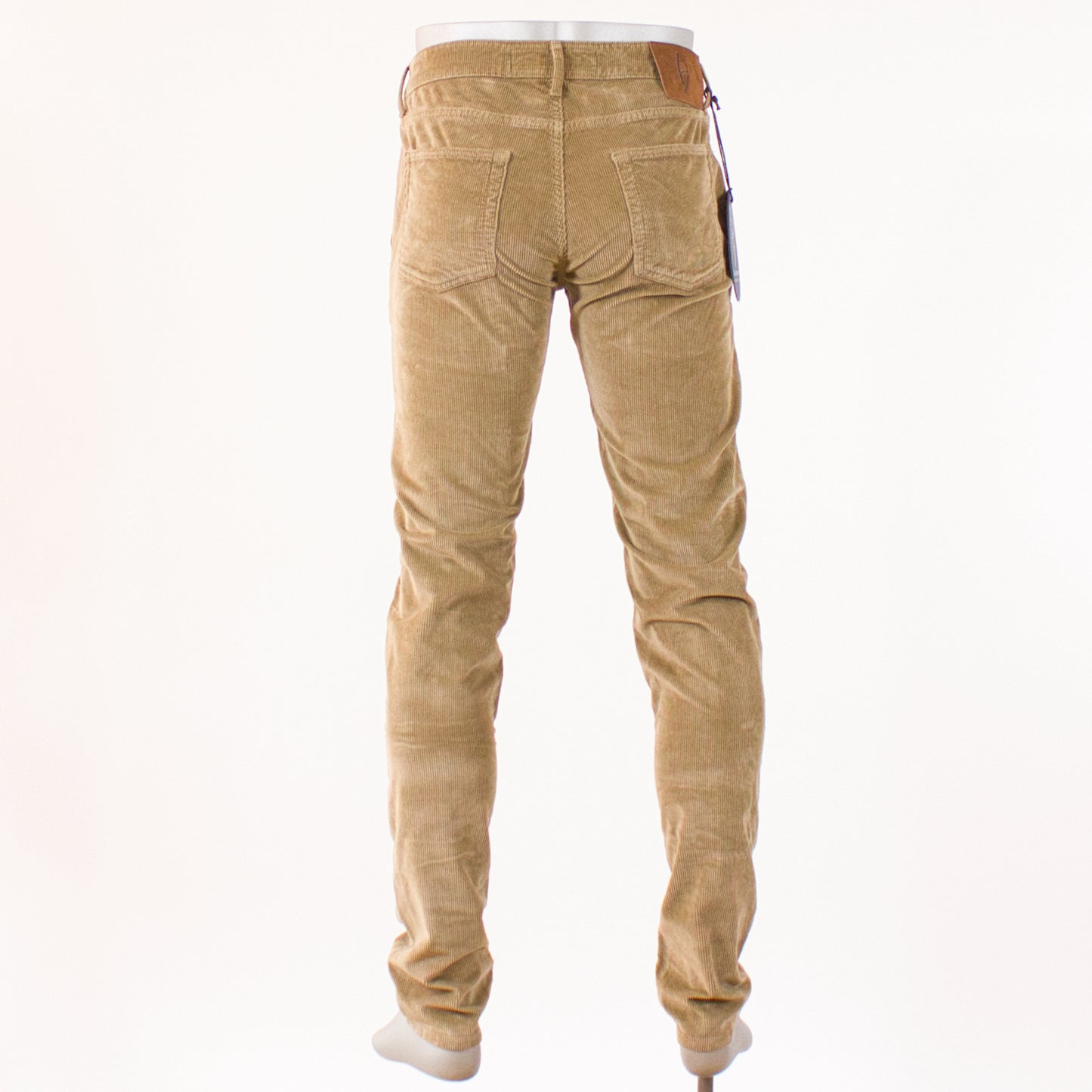 HandPicked 5-ficka Manchester, Mörkbeige