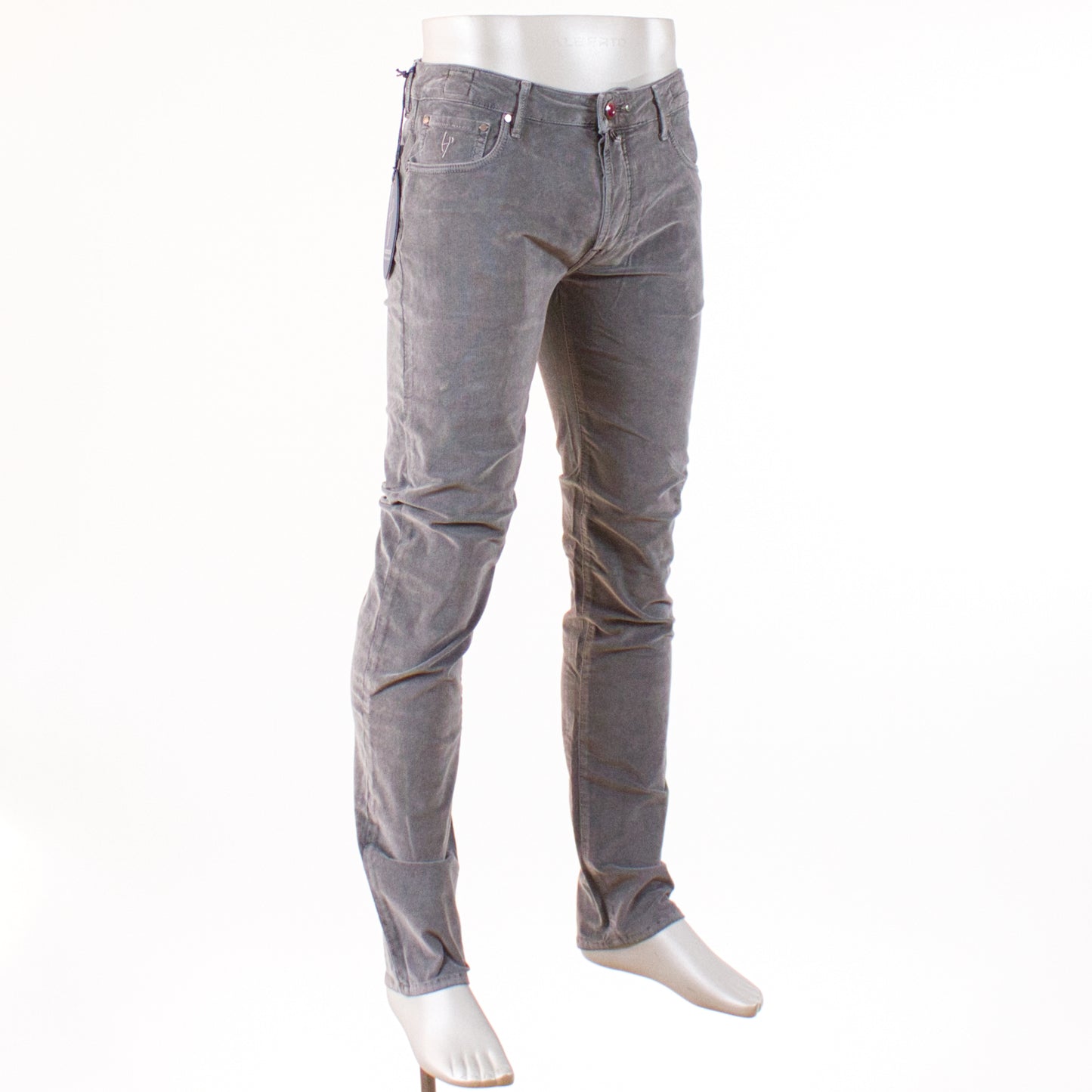 HandPicked 5-ficka Manchester, Vintage Grå