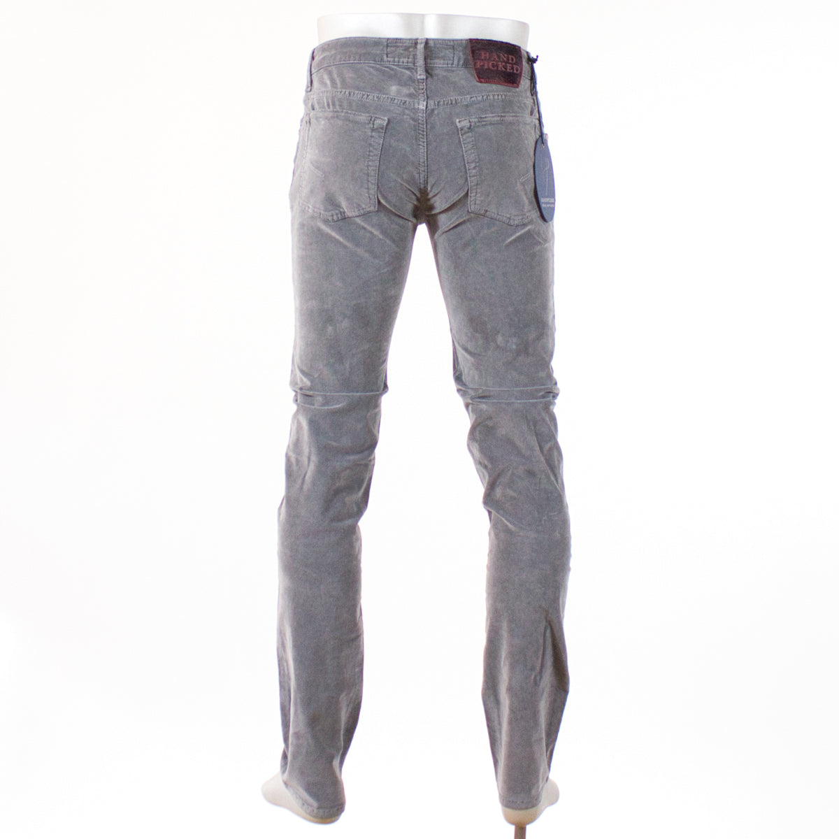 HandPicked 5-ficka Manchester, Vintage Grå