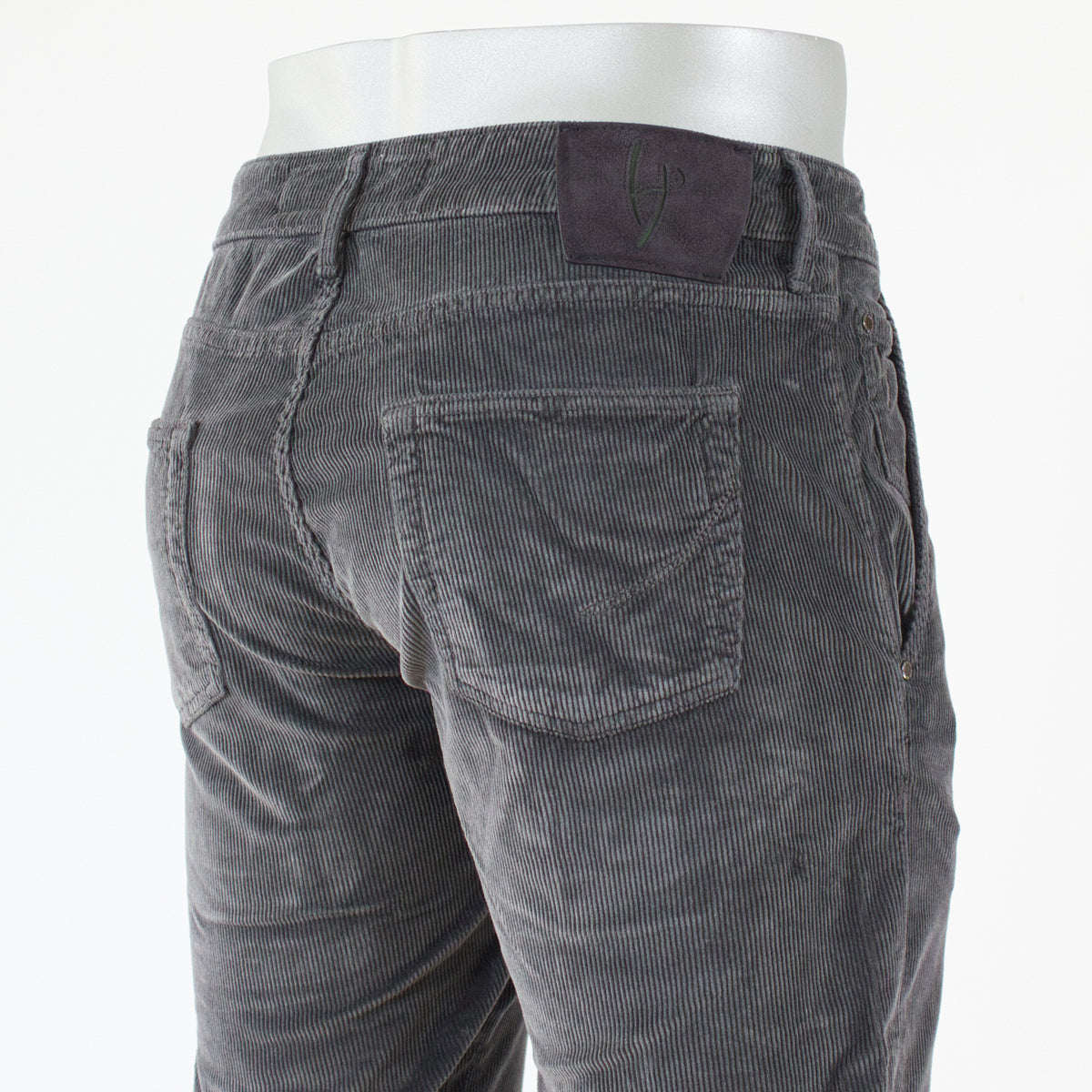 HandPicked 5-ficka Manchester, Antracit