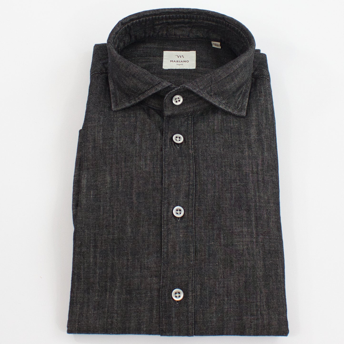Mariano Napoli Denimskjorta, Svart