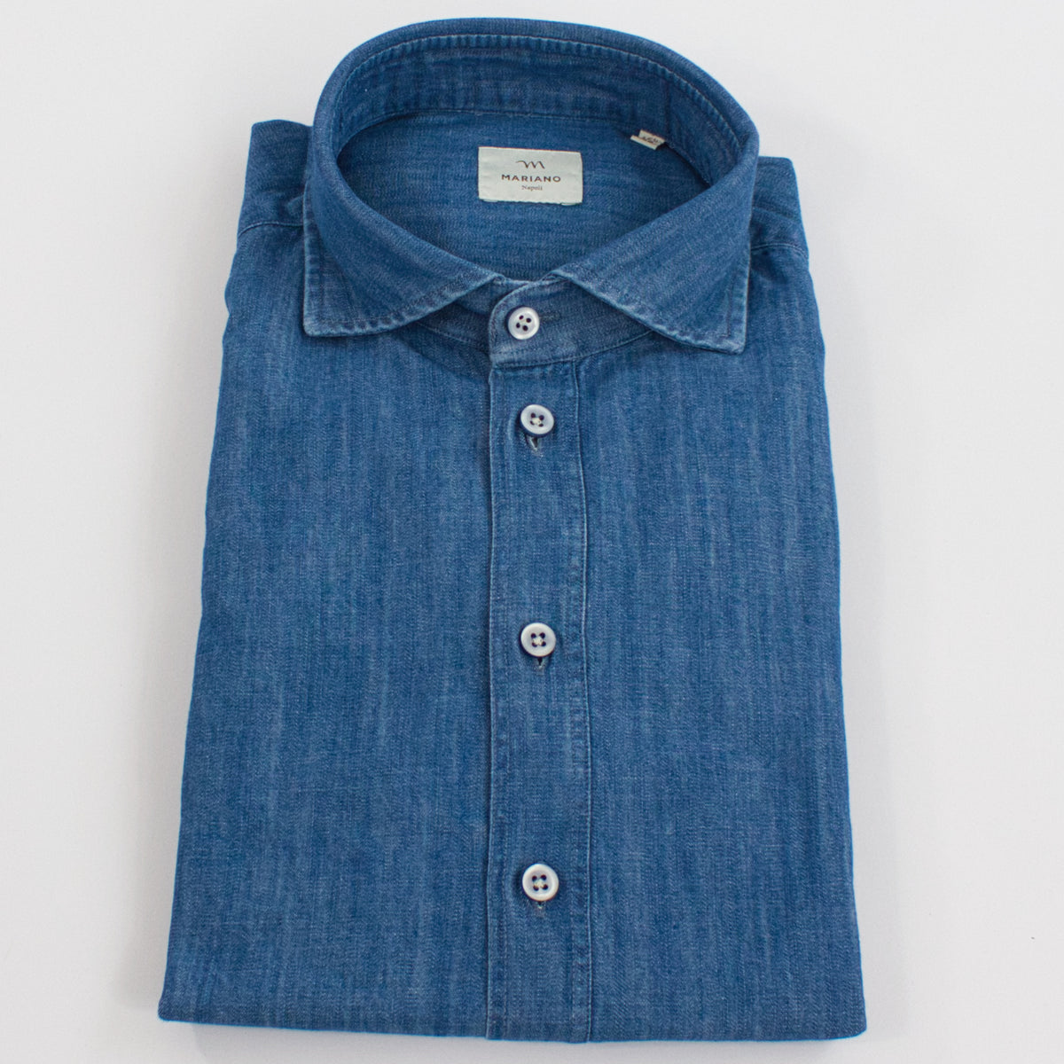 Mariano Napoli Denimskjorta, Blå
