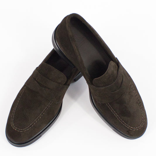 Fabiano Ricci Penny Loafer, Brun
