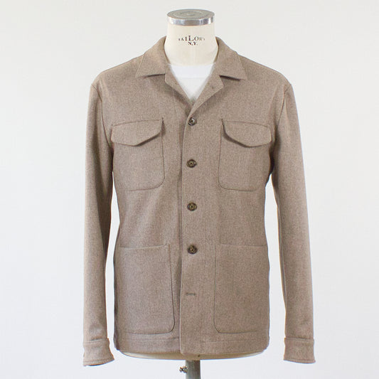 Bastoncino Overshirt, Beige